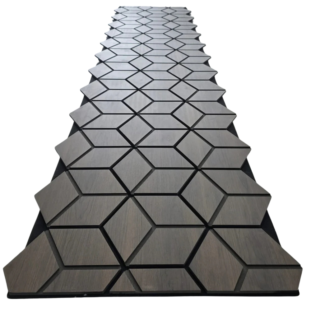 Premium Hexagon Acoustic Wall Panel (240cm x 60cm)