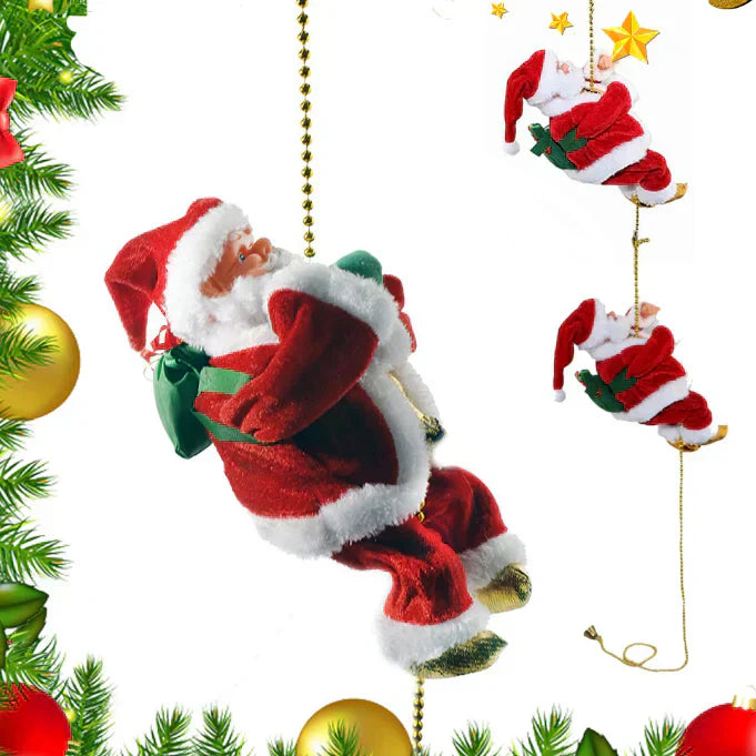( 🎉Early Christmas Promotion-69% OFF🎄 )Santa Claus Musical Climbing Rope [Buy 1 Get 2 Today]